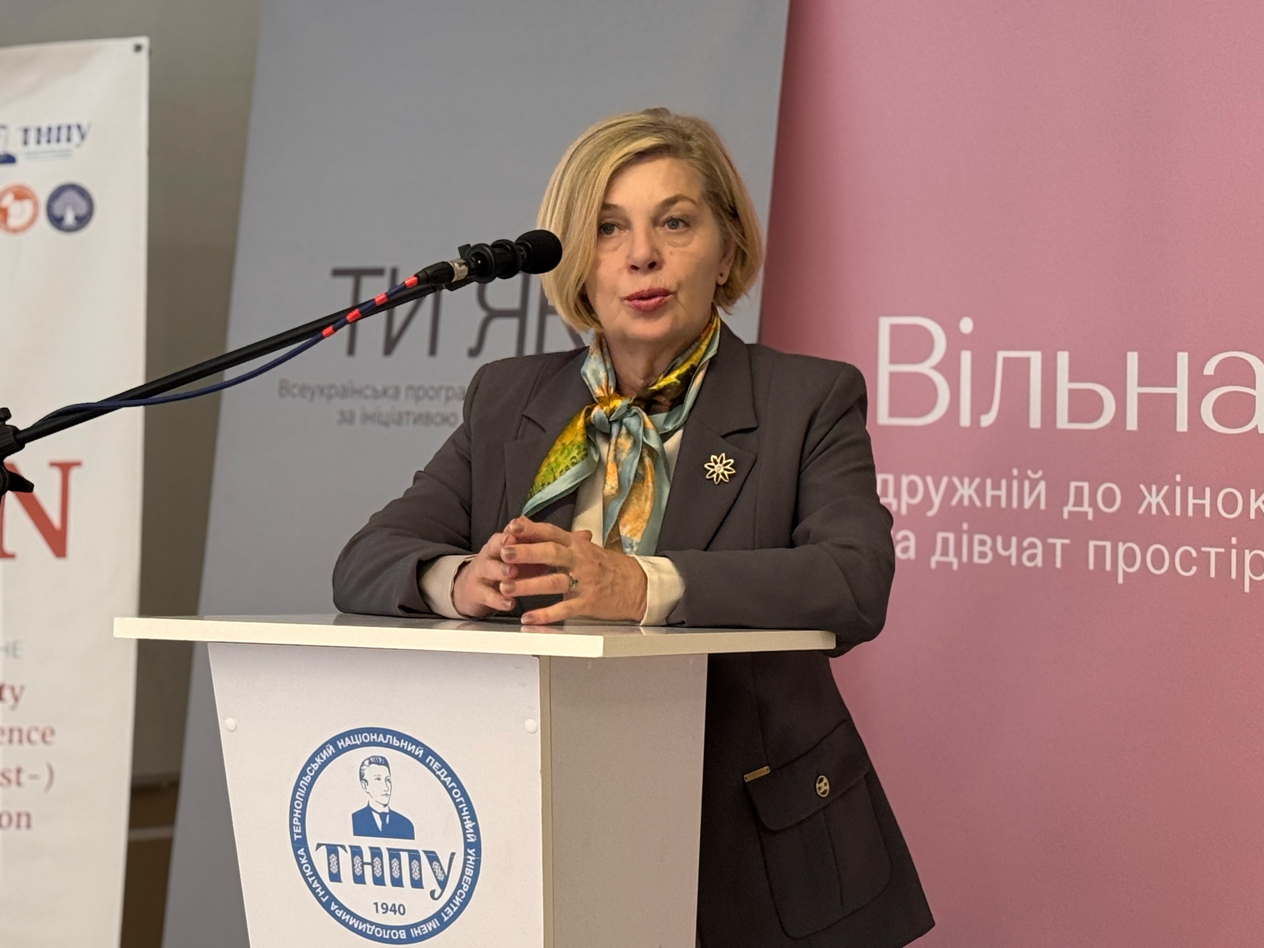 Dyrektorka departamentu okhorony zdorovia Ternopilskoi OVA Olha Yarmolenko